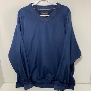 FootJoy Men's Blue V-neck pullover